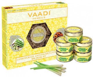 Vaadi Herbal Lemongrass Anti-Pigmentation SPA Facial Kit With Cedarwood Extract 270 gm